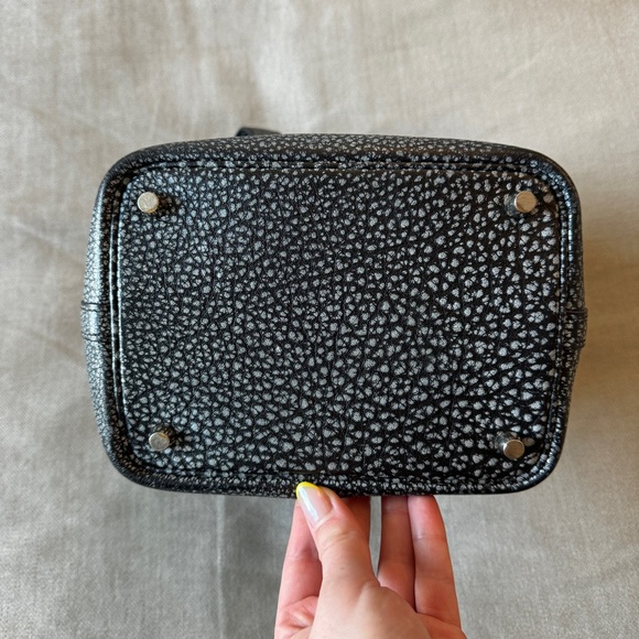 RARE🖤Hermes🖤Black Dalmatian Buffalo Leather Picotin 18 PM Bag - Picture 7 of 15